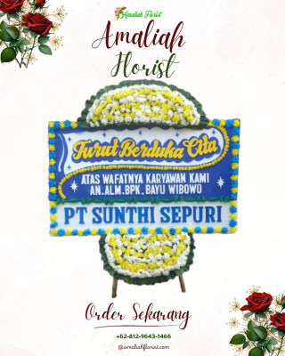 Papan Bunga Duka di Cimpaeun