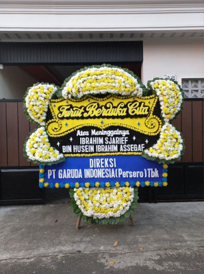 Papan Bunga Duka di Cimpaeun