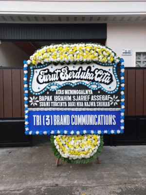 Papan Bunga Duka di Cimpaeun
